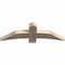 Ekena Millwork Bellingham Smooth Timber Gable Bracket, Douglas Fir, 48"W x 16"H x 3 1/2"D x 5 1/2"F, 8/12 Pitch GBW048X16X0406BEL00SDF - alternate 5